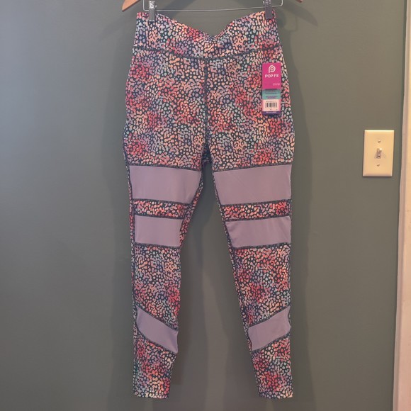 Pants - popfit metropolis xl dotted pattern pastelish legging